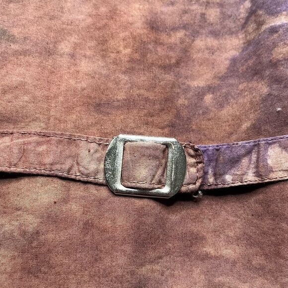 Raiment Fashion Tie Dye Knit Vintage Vest Purple Brown Size Medium - Picture 3 of 6